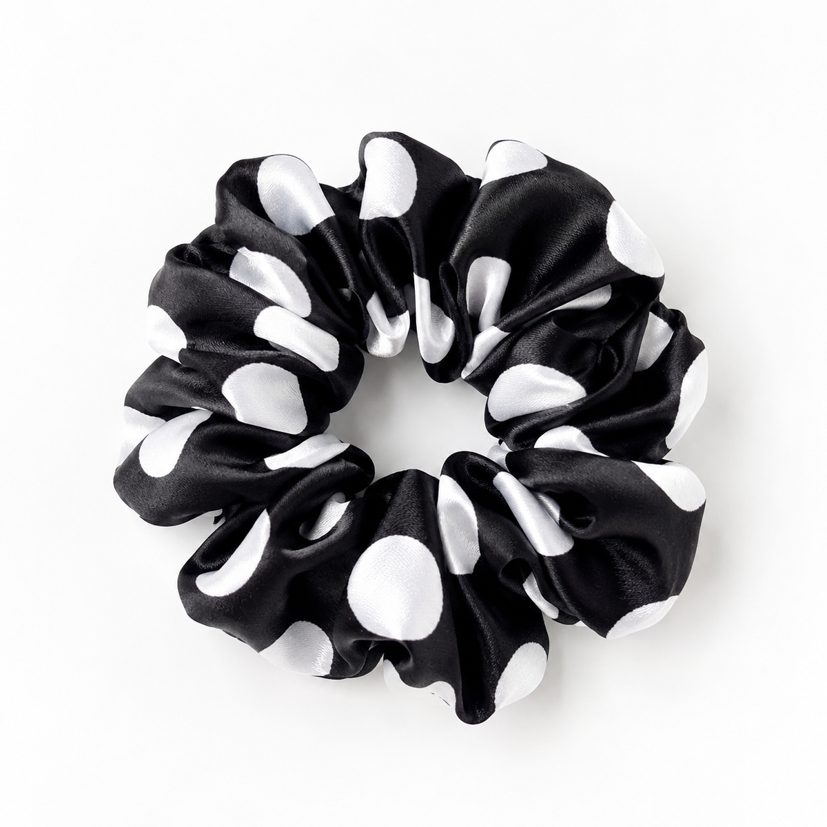 Pretty in Polka - Scrunchie