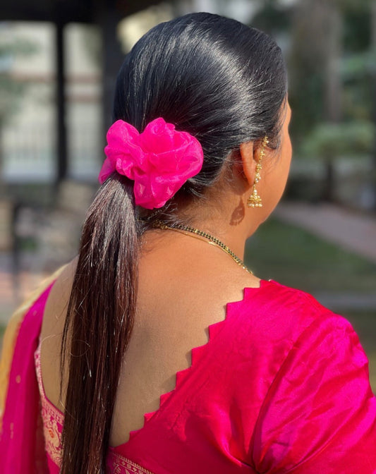 Rani Pink Scrunchie