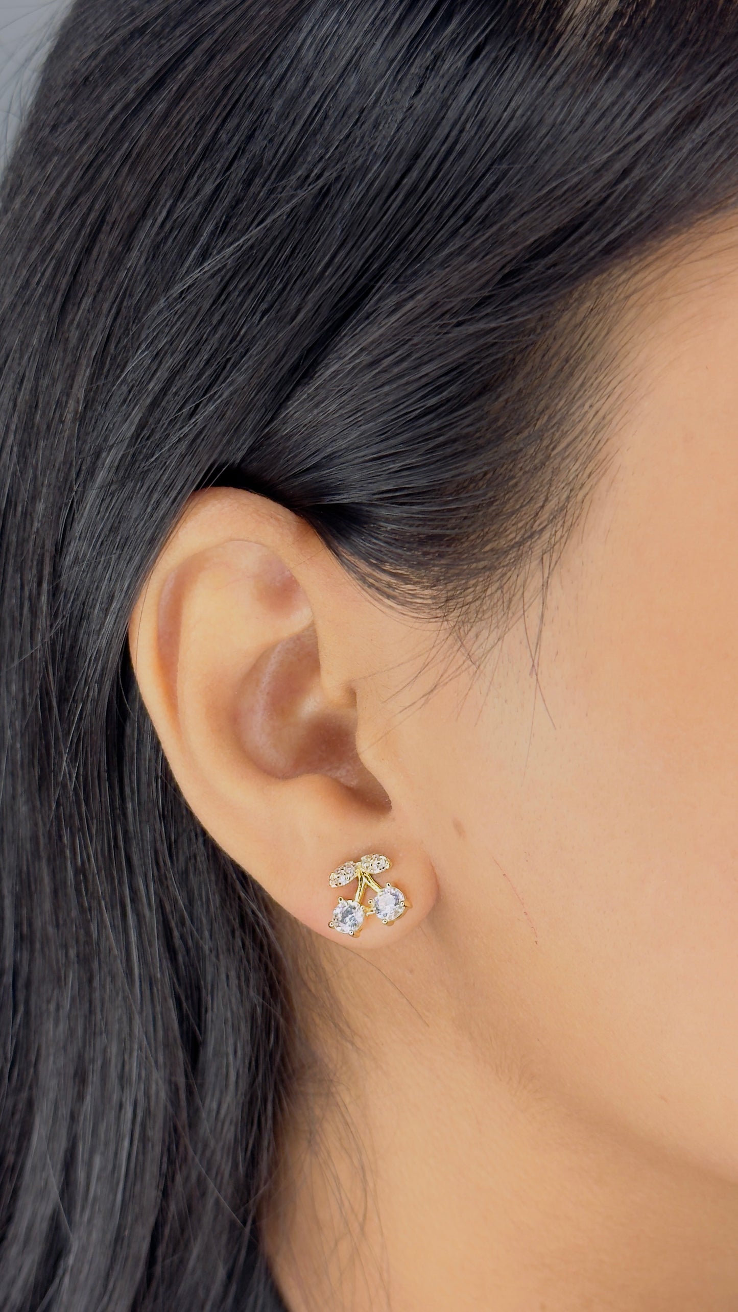 Amour Cherry Studs