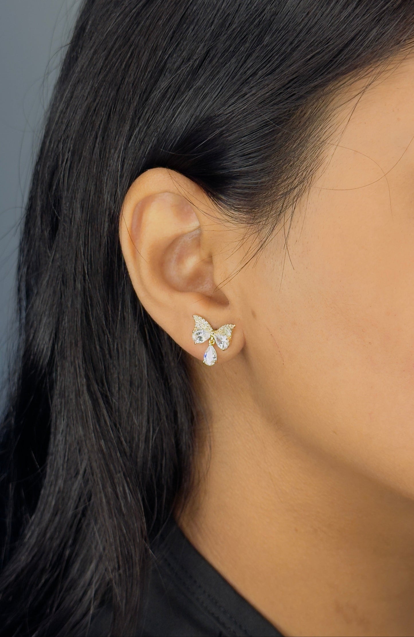 Lumière Butterfly Studs