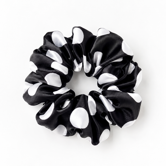 Pretty in Polka - Scrunchie