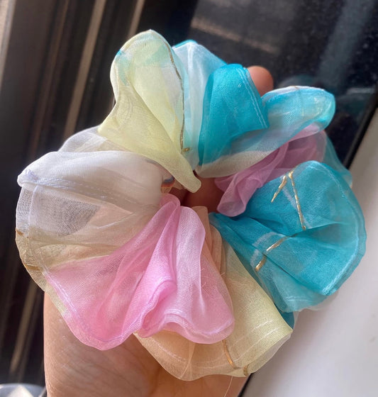Cotton Candy - Multicolour Scrunchie