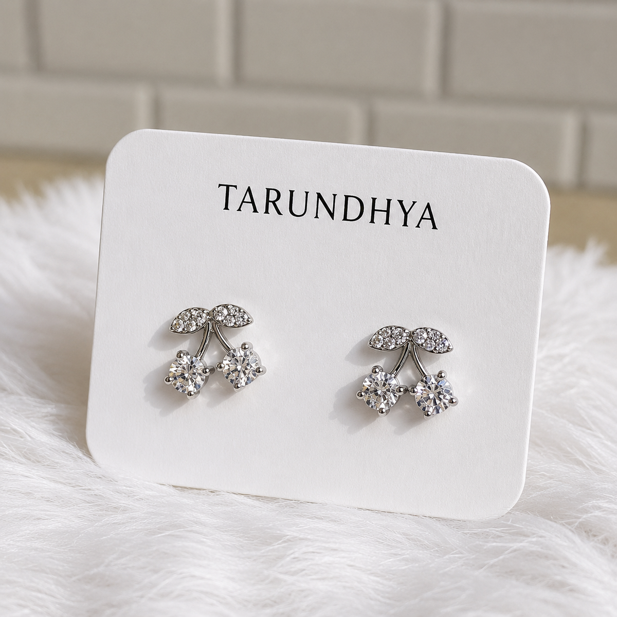 Amour Cherry Studs