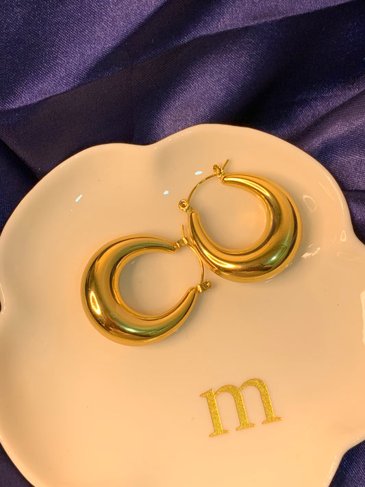 Soleil U-Hoop Earrings