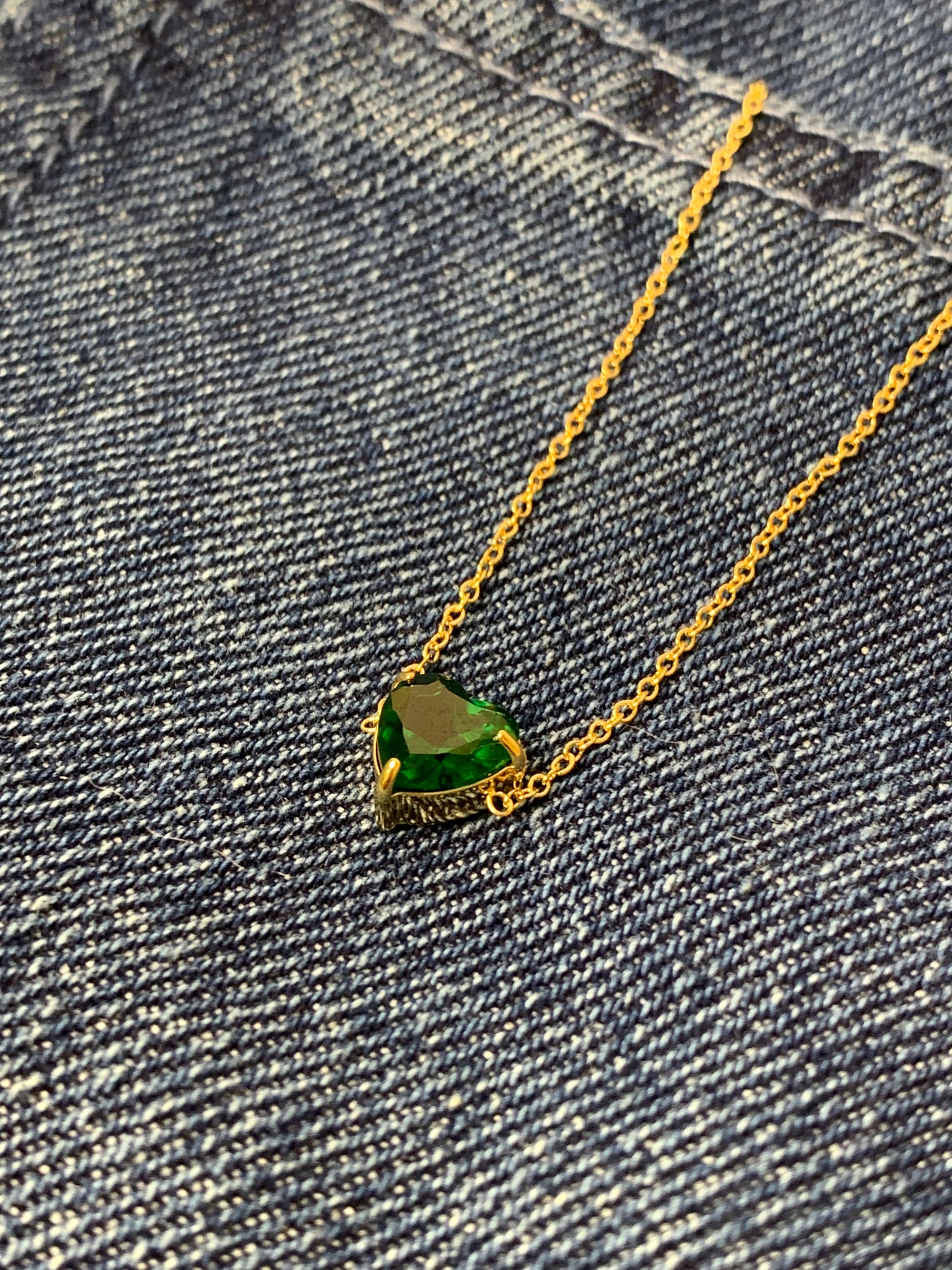 Emerald necklace