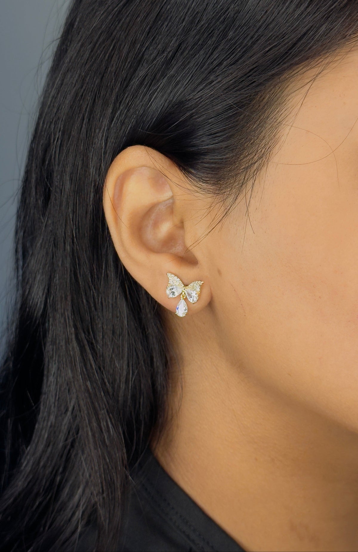 Lumière Butterfly Studs