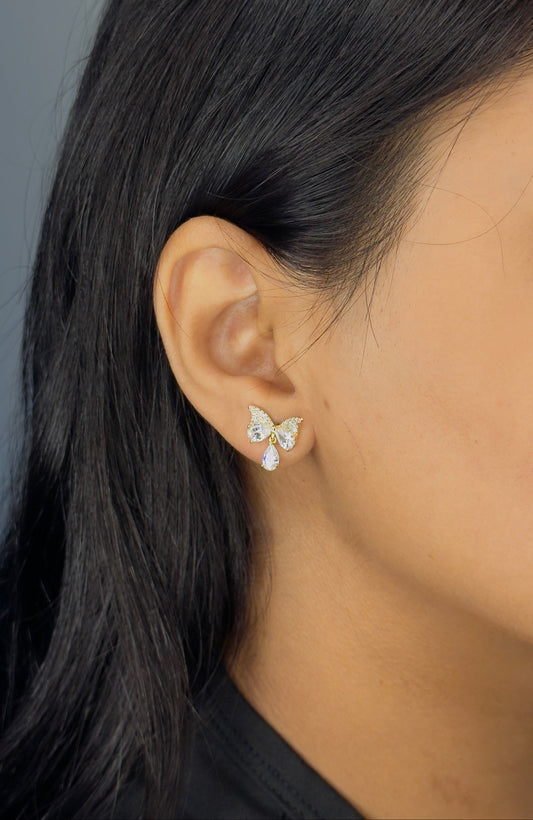 Lumière Butterfly Studs